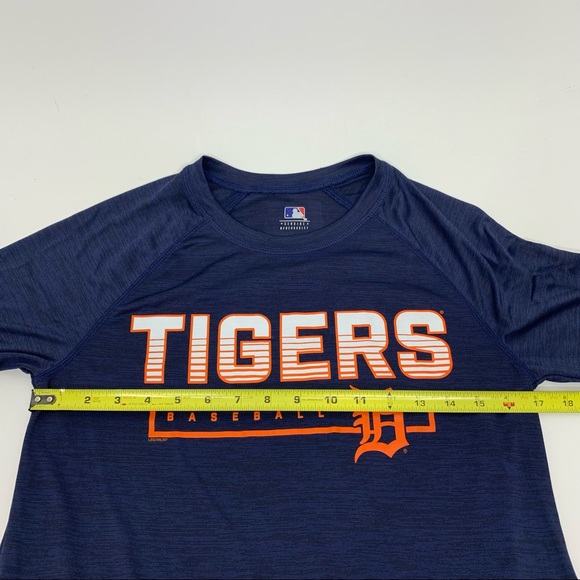 Genuine Merchandise Detroit Tigers Mens Athletic Short Sleeve Tee New Nwt Small - Picture 13 of 14